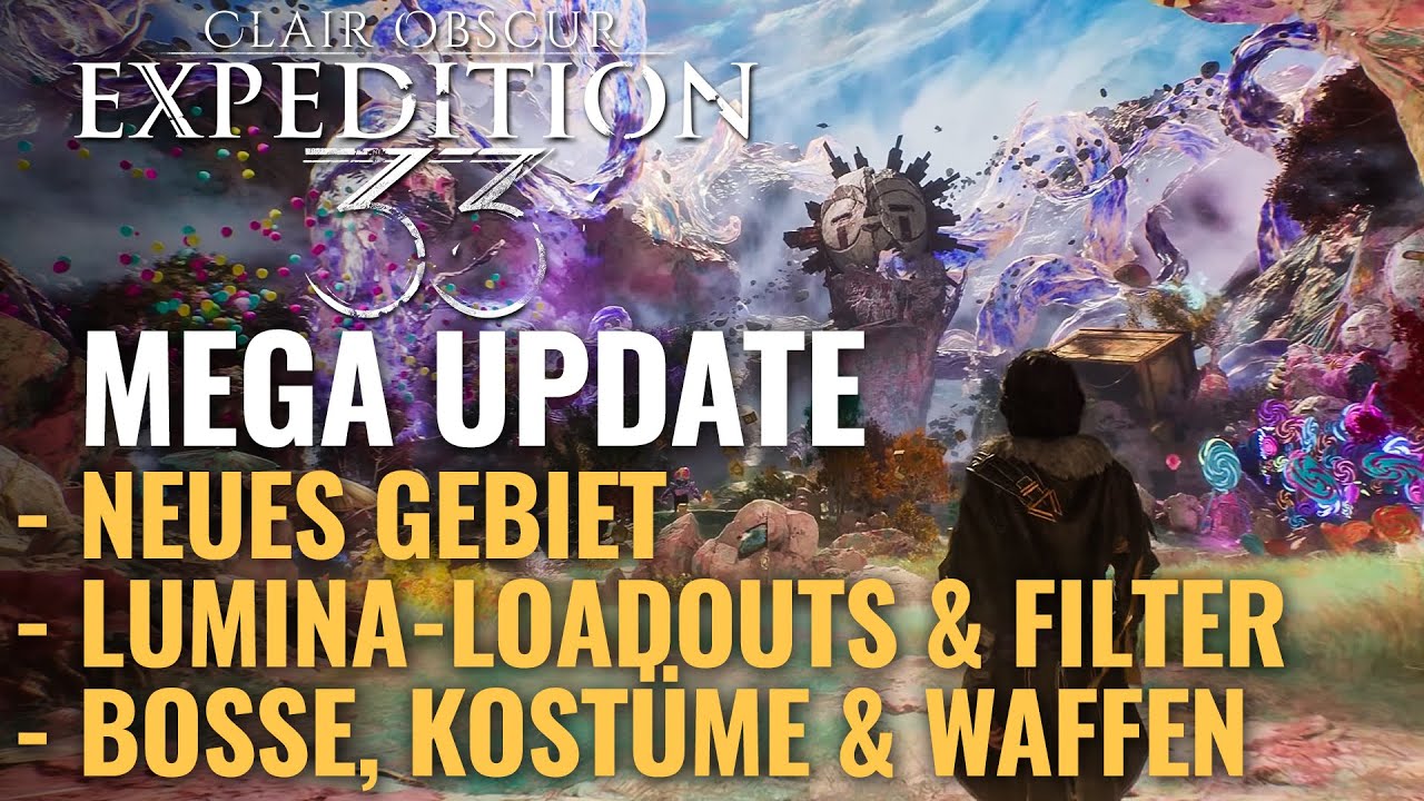 Clair Obscur Expedition 33 Update: Versos Drafts MEGA PATCH! Neu: Gebiet, Bosse, Kostüme, Waffe uvm.