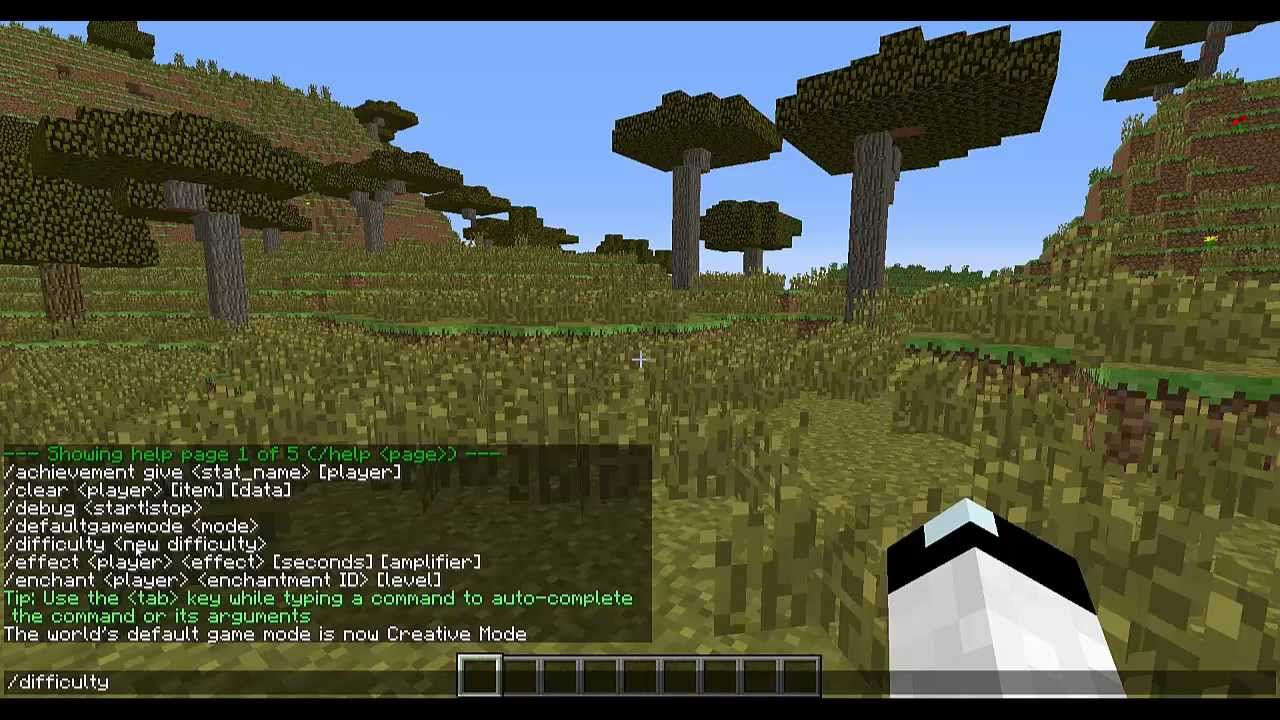 Single Player Commands Tutorial How To Vanilla Minecraft Help Youtube