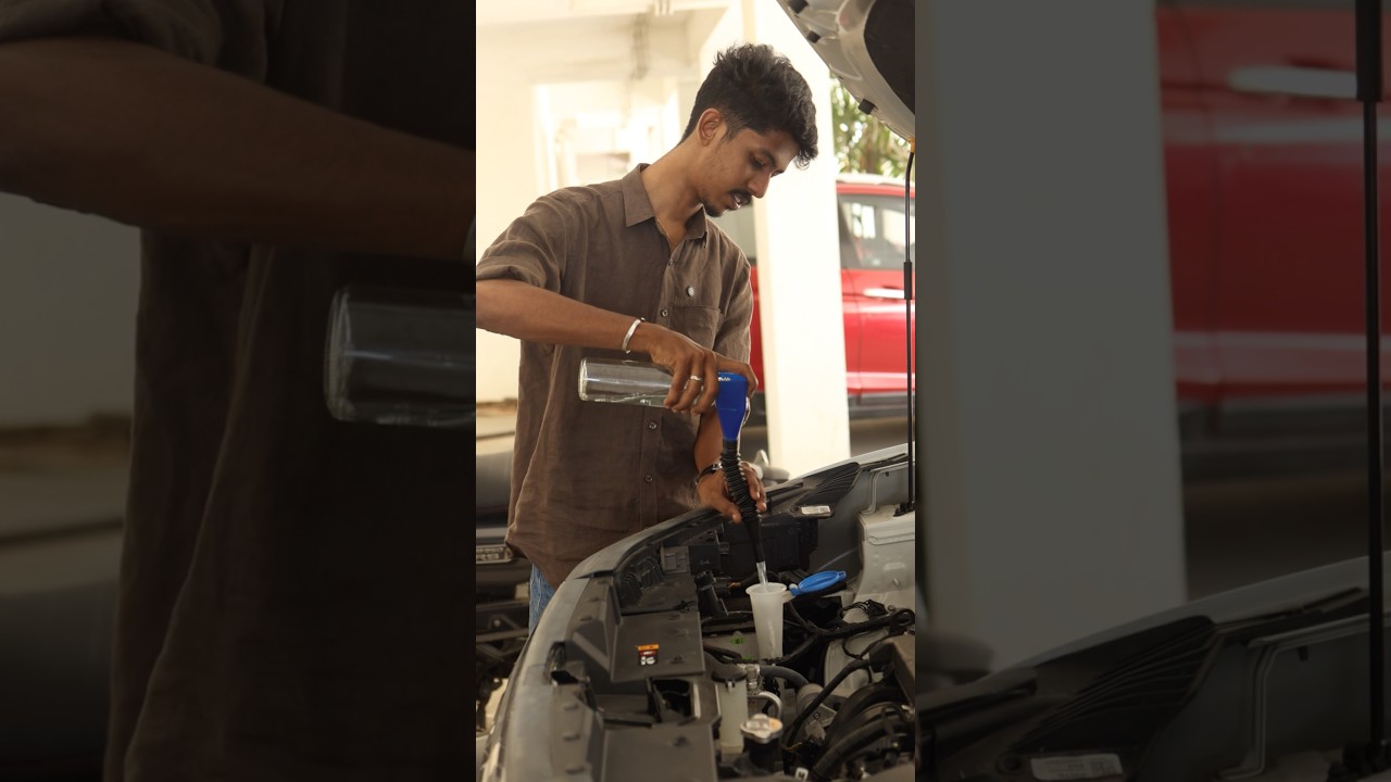 Flexible funnel ⚡️ #automobile #tamil #automotive