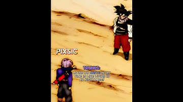 Trunks Warns Goku About The Androids! #anime #dragonball #dragonballz #dbz #trunks #goku #gohan