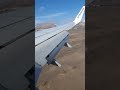 Landing at Lanzarote Airport (overland)