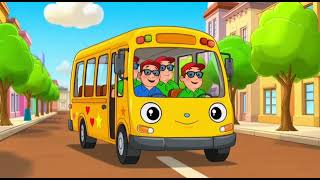 The Wheels on the Bus – Fun Cartoon Kids Video | Colorful Animated Bus Adventure
