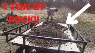 ROCK ISN&#39;T THE EASIEST TO REMOVE!! (BACK BREAKING)