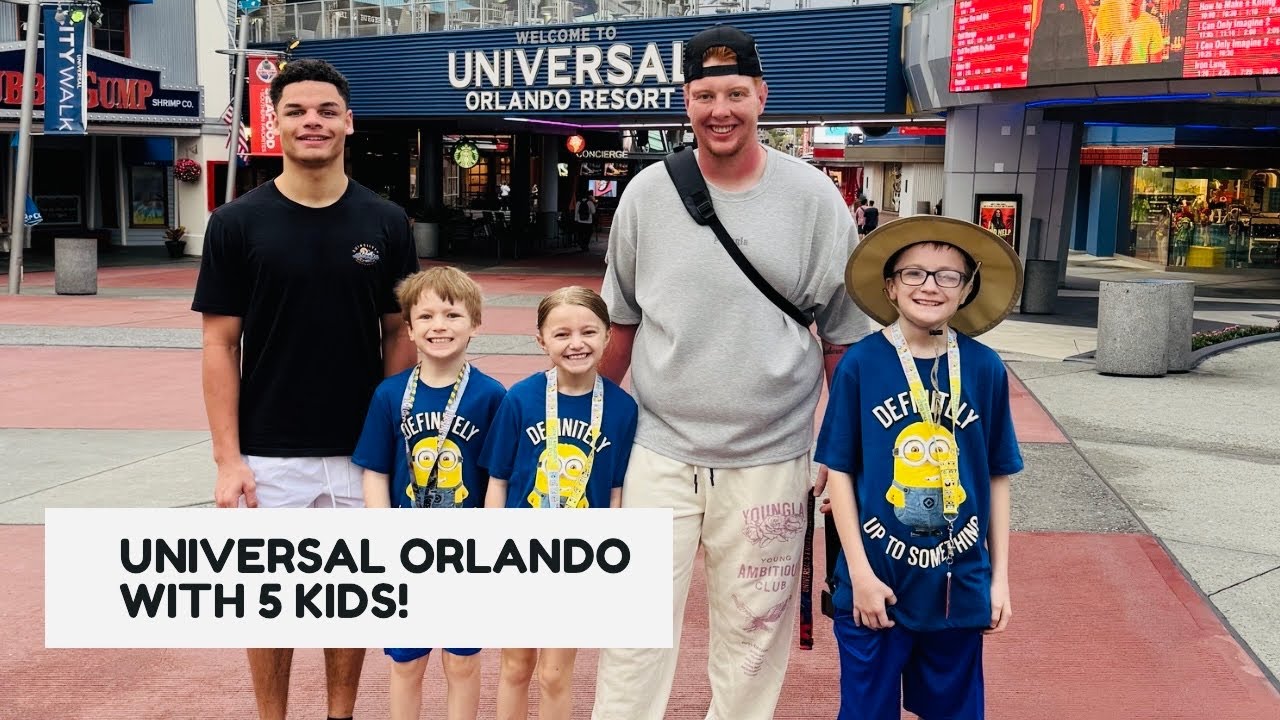 UNIVERSAL ORLANDO WITH 5 KIDS! 