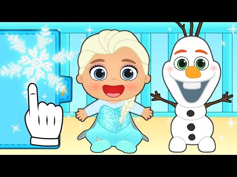 BABY ALEX AND LILY 👶 Dress up as Ice Princess and her Snowman | Cartoons and games for kids