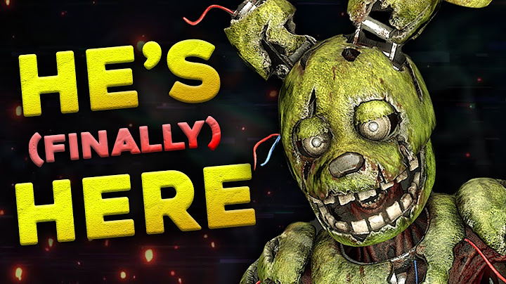 Springtrap is in Dead By Daylight... FINALLY!