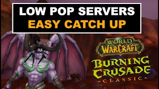 TBC Classic Preparations on low pop servers