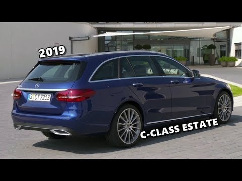 2019 Mercedes C Class Estate C 220 D Exterior Interior Drive