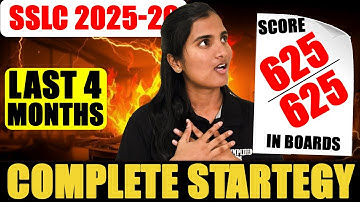 Stop Studying Wrong! The ULTIMATE Strategy to Score 625/625 in SSLC 2025-26 | Topper