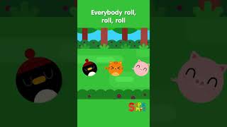 The Roly Poly Roll #shorts #kidssongs #theroundabouts #supersimplesongs