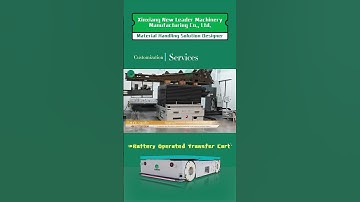 Hydraulic Lifting Electric Remote Control Trackless Transfer Cart #tech #customized #manufacturing