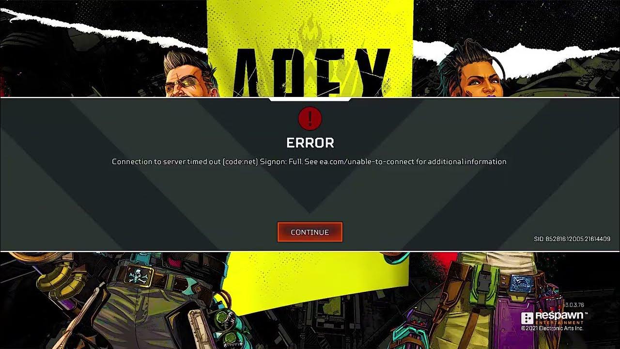 When Apex Legends Servers Shut Down YouTube