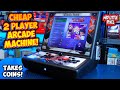 Cheap 2 Player Arcade Machine That Takes Quarters! Pandora's Box 3D Bartop!