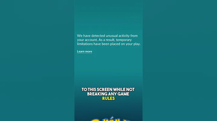 Banned in Pokémon GO! #pokemongo #pokemon