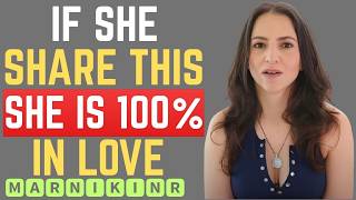 If She Shares THIS, She Is 100% In Love With You! ❤️ Female Psychology Explained 15 Signs