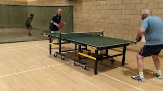 Table tennis defender training - Loop any push and 2-2 drills