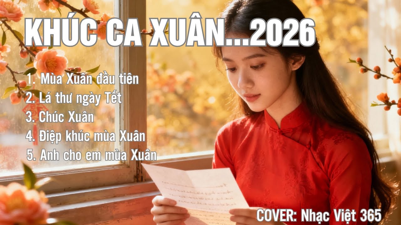 KHÚC CA XUÂN 2026 | Tuyển Tập 5 Ca Khúc Nhạc Xuân Xưa | Covered by Nhạc Việt 365