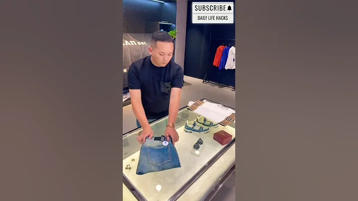 Folding And Organizing Clothes 8 #diyideas  #dailyhacks  #youtubeshorts   #shorts