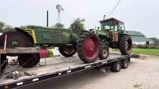 New Oliver Tractors from a Sale in Buffalo, MN 66 & 1555 Diesel