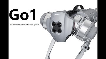 Go1 with screen remote control use guide