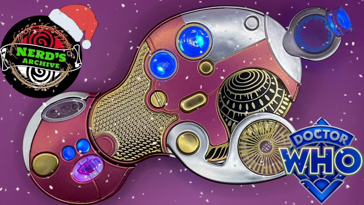 15th Doctor Two Tone Chrome Edition Sonic Screwdriver Unboxing & Review (Online Exclusive Release)