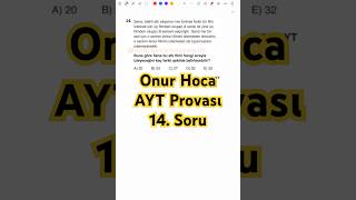 2025 AYT Kombinasyon Sorusu#yks #yks2026 #tyt #tytcikmis #rasyonelsayılar #problemler