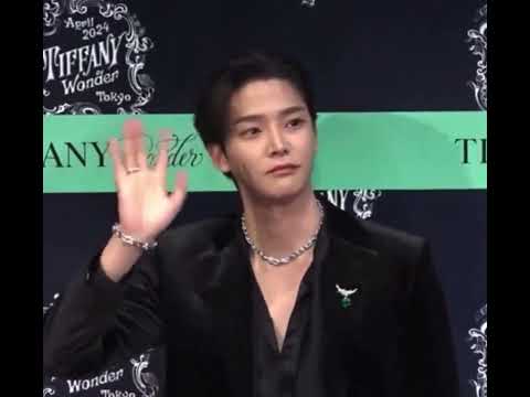 Rowoon opening of Tiffany &amp; Co.&#39;s &#39;Tiffany Wonder&#39; exhibition in Tokyo, Japan. April 11 2024