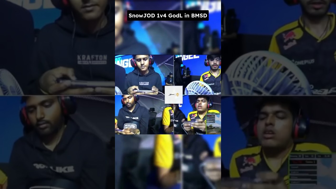 SnowJOD 1v4 GodLike в финале BMSD..😱🥶 