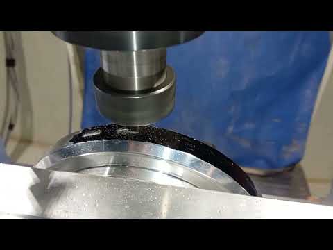 Homemade 5 Axis, Engrave C Axis. Rosetta CNC