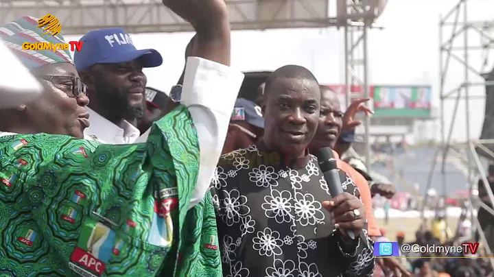 K1 DE ULTIMATE PERFORMS FOR OSINBAJO'S WIFE, OYETOLA, AJIMOBI AT APC RALLY IN IBADAN