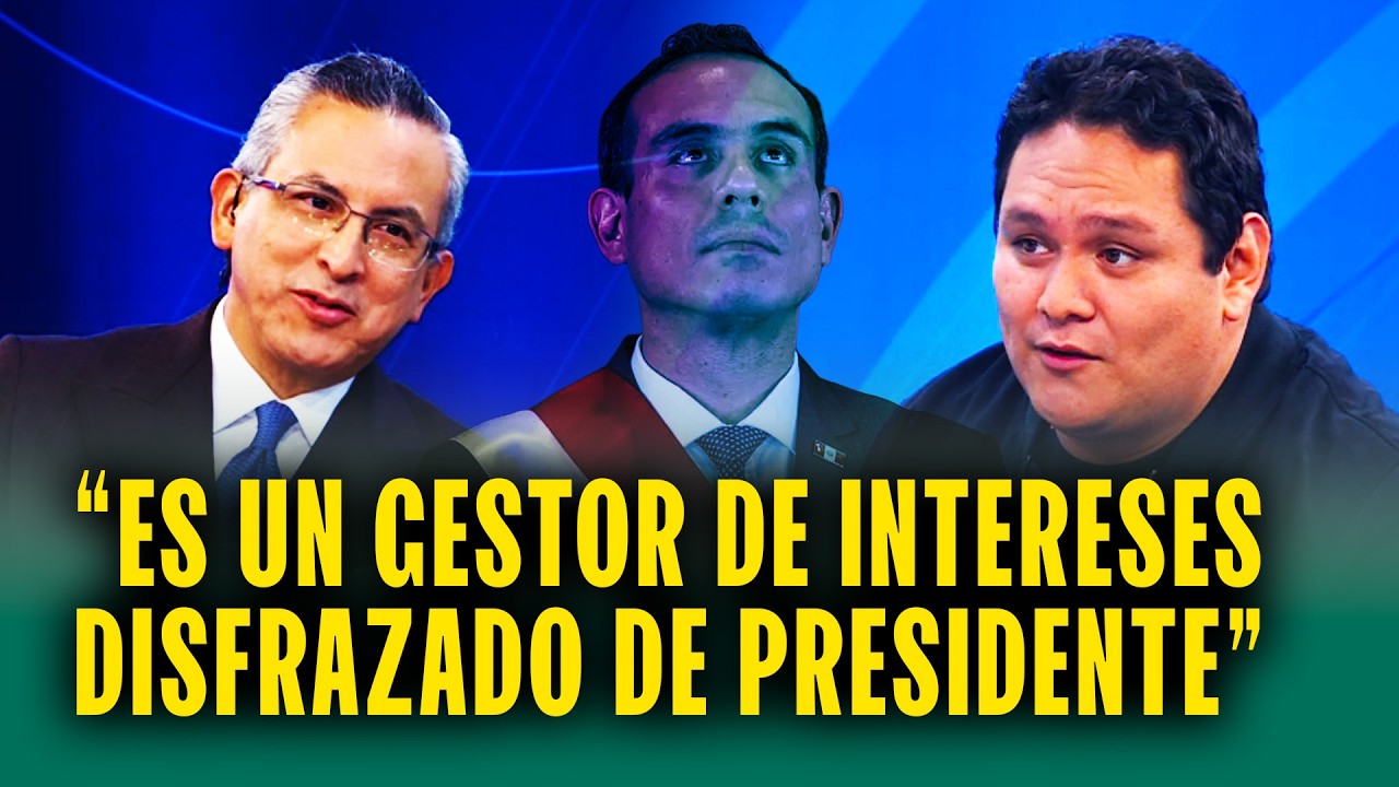 Candidato Enrique Valderrama sobre José Jerí: 