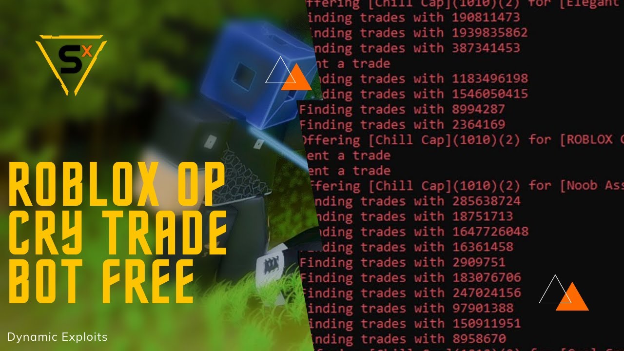 Roblox Trade Bot Discord Free Robux Pc Cute766 - automated trade bot roblox