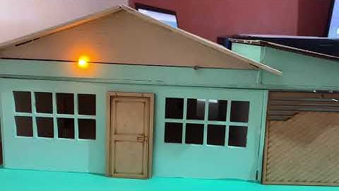 Maquete de Casa Inteligente - aluno Wallace - Faculdade Cesgranrio 2020/2