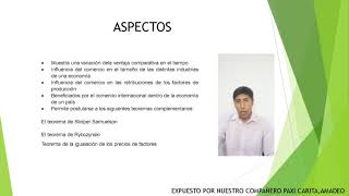Modelo Hecksler - Ohlin, Teoría Económica de Comercio internacional