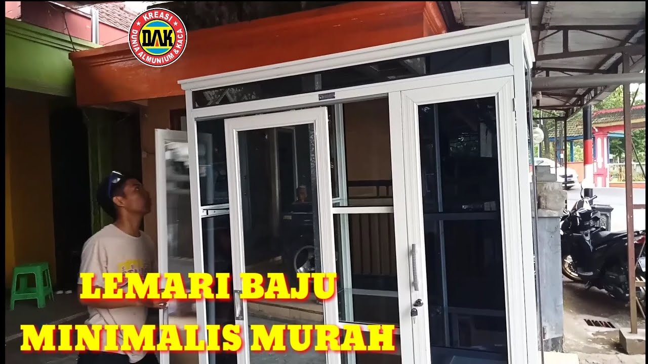 lemari baju minimalis hemat bahan tapi ngak murahan