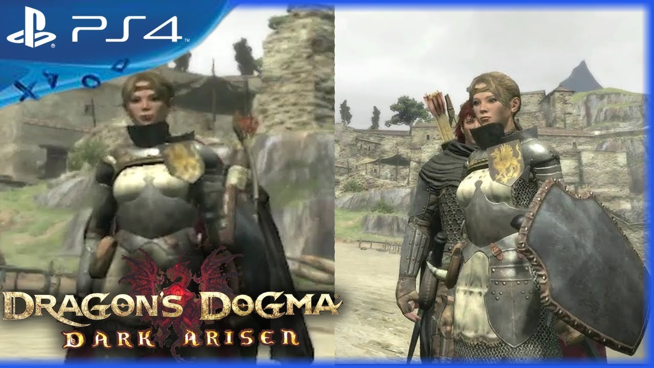 Dragon S Dogma Dark Arisen 17 Ps4 Vs Ps3 Character Comparison Trailer Youtube