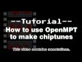 How to use OpenMPT to make chiptune ("8-bit") music