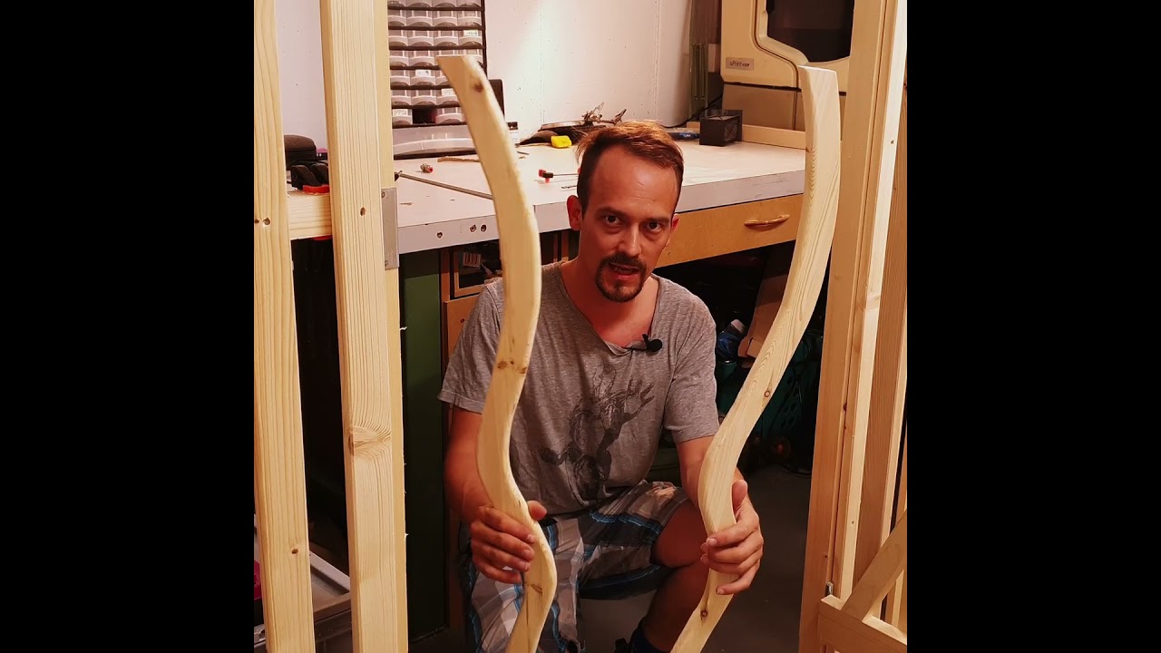 Medieval wooden chair built. Figure out the hight