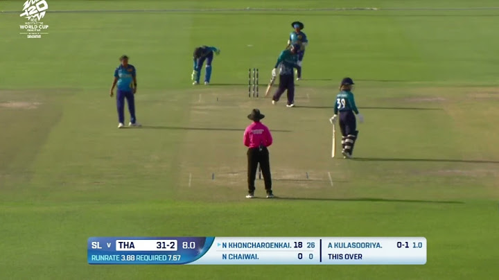 Sri Lanka vs Thailand |Match Highlights | Women's T20 World Cup Qualifier 2024 |