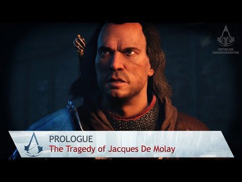 Video: „Assassin's Creed Unity“- Prologas, Tamplierių Artefaktai, žmogžudys, De Molay