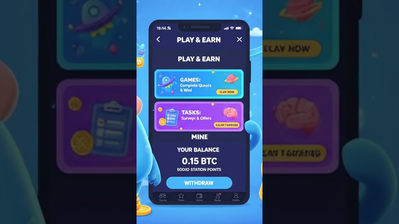 Earnstation: Earn Crypto. 