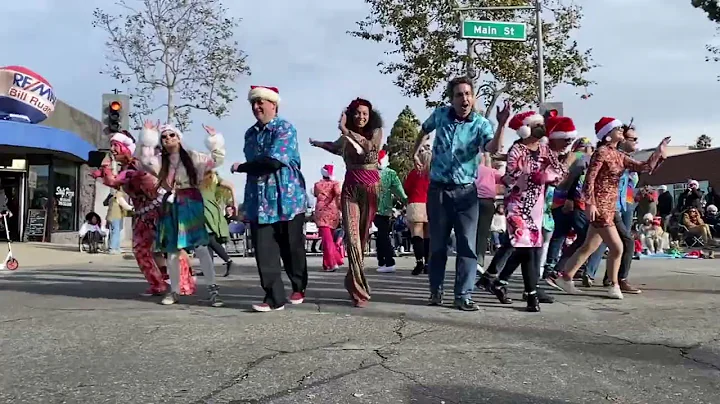 Lindy By The Sea Students Dance in El Segundo Holi...