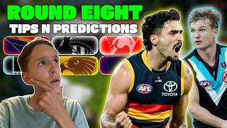 Round 8 AFL Tips &amp; Predictions 2026