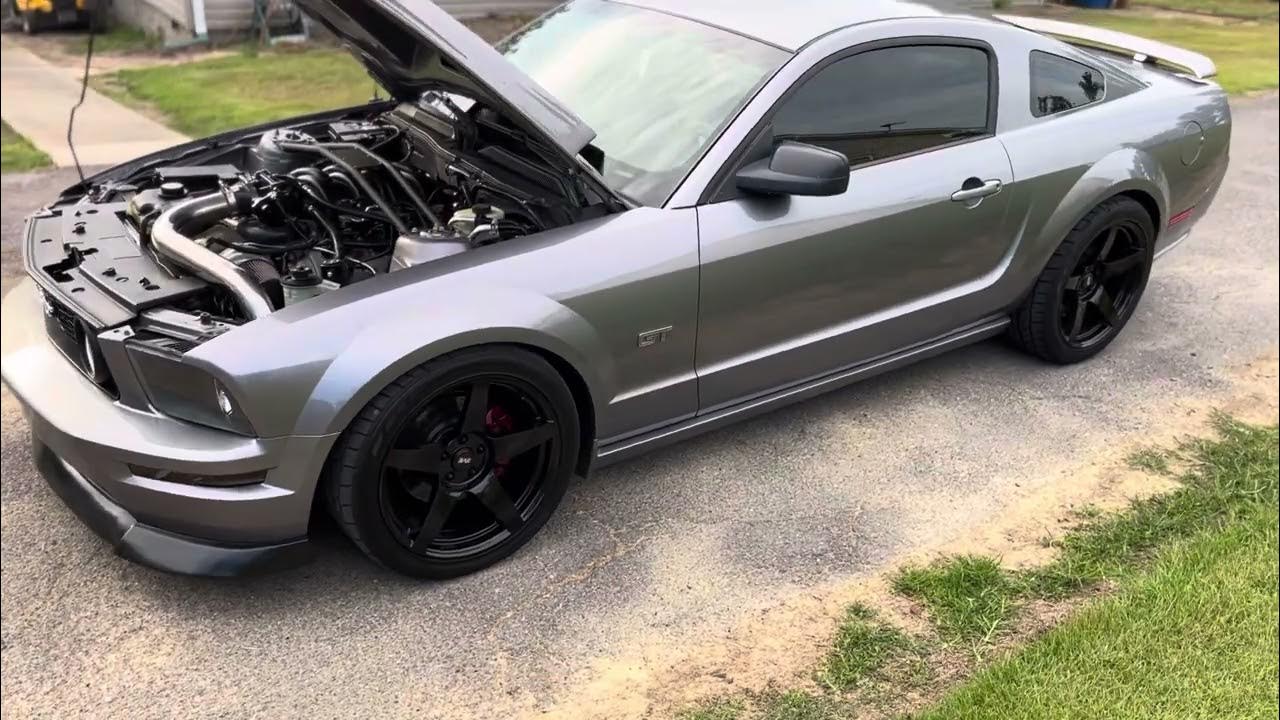 2007 mustang gt exhaust & walk around - YouTube