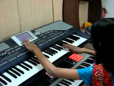 Vande Mataram Lata Mangeshkar   Anand Math Instrumental Music by Indian Girl