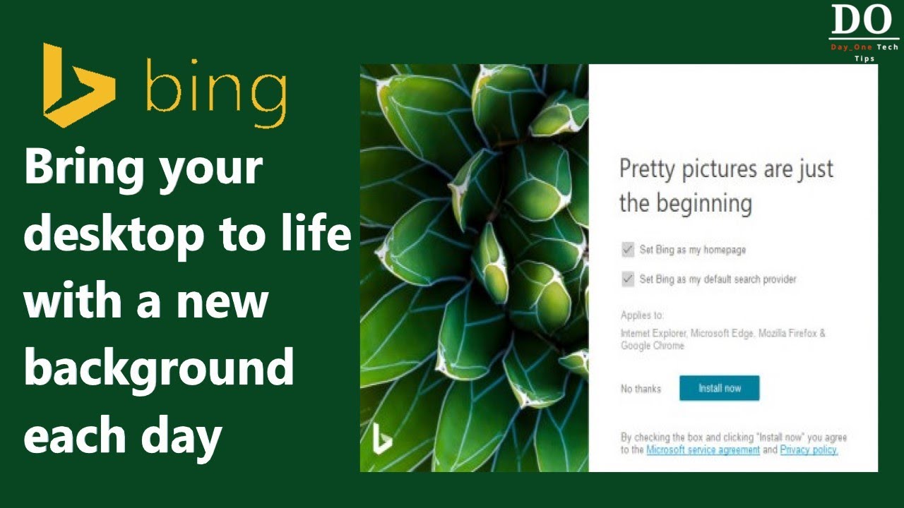 How to set daily Bing images as desktop wallpapers on Windows 10 -  Pureinfotech