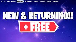 New & Returning ( Collabs, Skins ) + FREE - TODAY Update - Fortnite