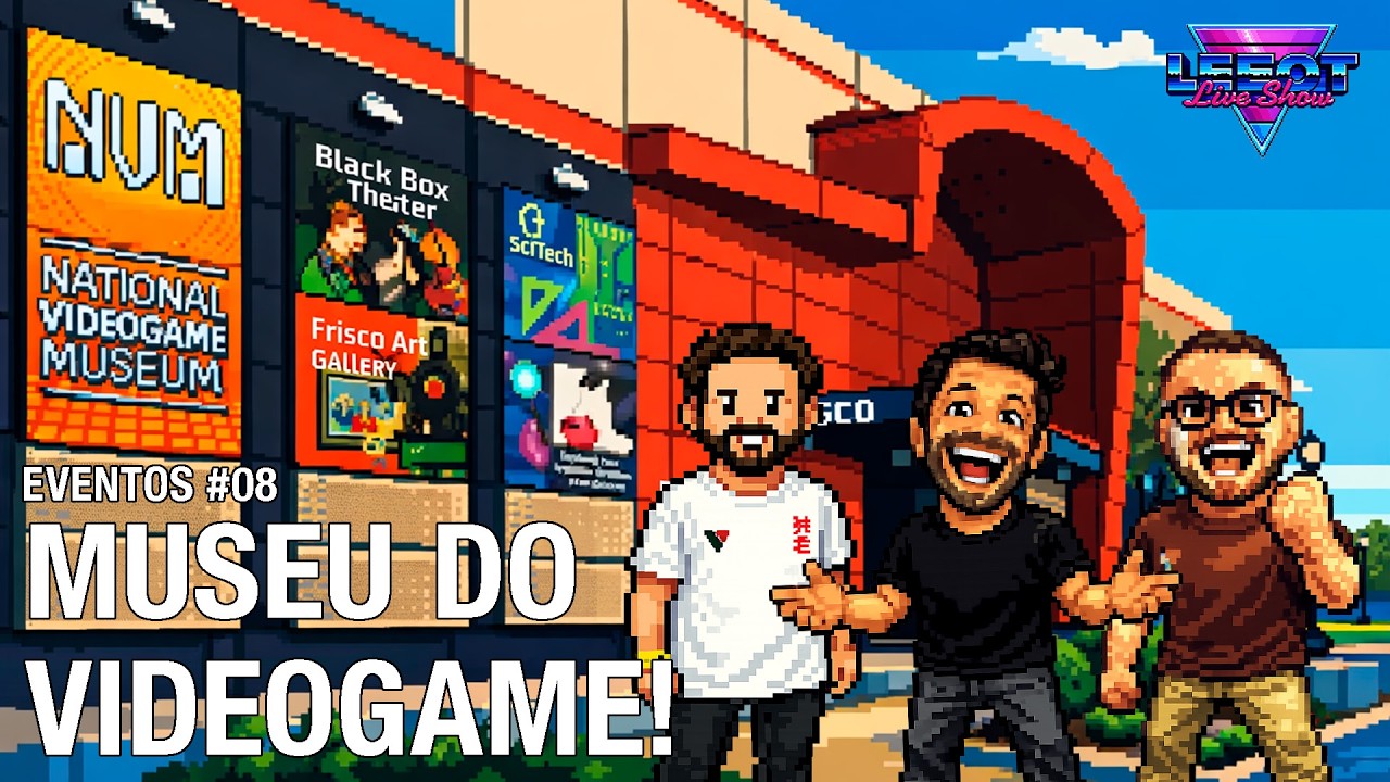 ROLE NO MUSEU DO VIDEOGAME Feat. @coloqueafichaoficial & @n4noFPS | EVENTOS #08 #retro #games