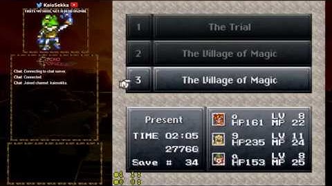 Chrono Trigger - My first EoT Save-Anywhere [100% speedrun practice]