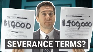 What Are the Terms in a Severance Agreement?